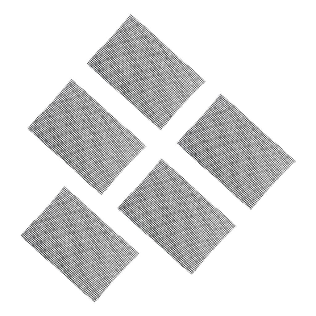 5PCS Gardening Flower Pot Hole Mesh Mat Pad Plant Potting Bonsai Bottom Grid Mat (30 * 20cm)