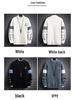 Men's College Style Fleece-Lined Knitted Sweater: Warm and Thick for Autumn/Winter