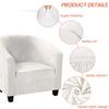 Club Chair Cover Stretch Armchair Slipcover Bar Living Room Tub Protector Cover