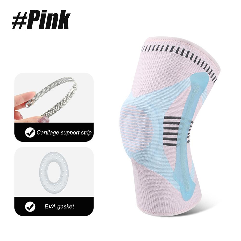 1pcs Professional Knee Brace with Patella Pad & Side Stabilizers, High-Elastic Compression Knee Sleeve for Fast Pain Relief