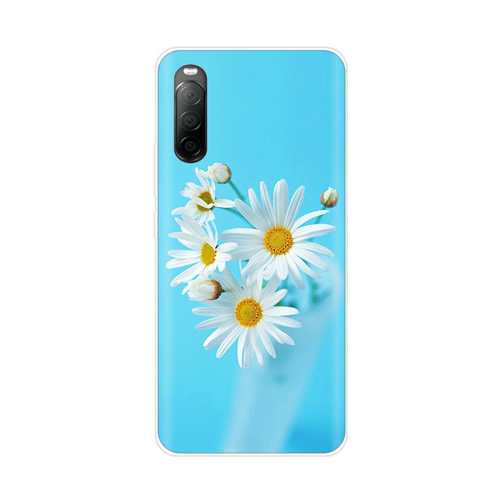 For SONY Xperia 10 iii 10 II Cases 10iii Soft TPU Silicone Bumper Phone Cases For Sony Xperia 10 II 10 III Cases Cover Fundas