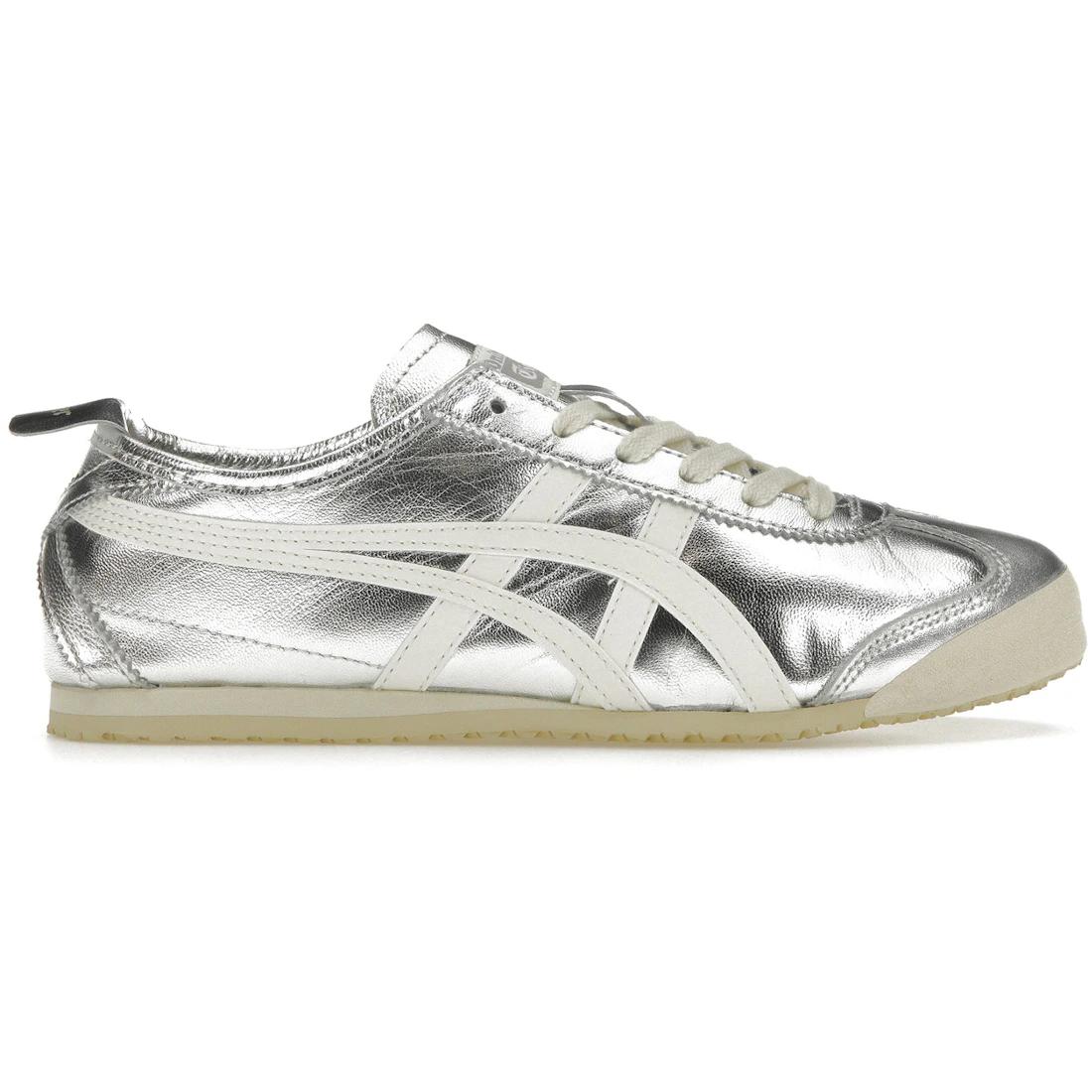 

Кроссовки Onitsuka Tiger Mexico 66 Серебристые Молочно-белые(THL7C2-9399) 43.5