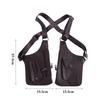 Luxury Underarm Strap Wallet Pocket Leather Strap Double Shoulder Pouch Mobile Phone Purse  Wallet