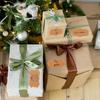 Naklejki z papieru Kraft Puste etykiety Ręcznie robione artykuły papiernicze Etykiety na prezenty Papier dekoracyjny Etykieta na słoik z przyprawami Naklejka do zaklejania kopert DIY