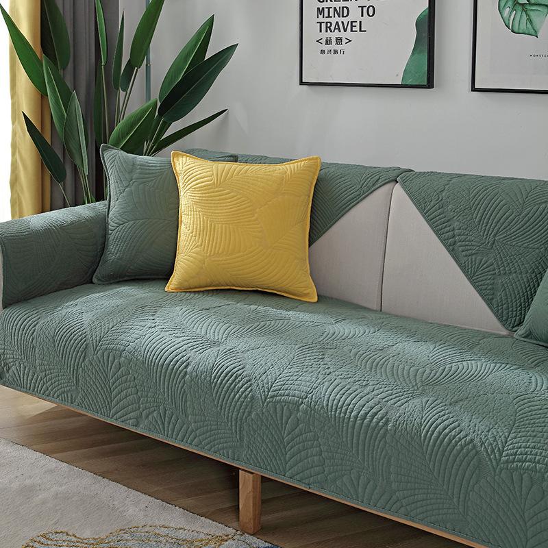 Four Seasons Universal-Sofakissen, Kissen aus reinem Baumwollstoff, nordisch, schlicht, modern, rutschfest, Massivholz, Sofabezug, Baumwollbezug, Handtuch