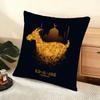 Eid Al-Adha Cushion Cover Soft Short Plush Pillow Cover Smooth Cozy Texture Aesthetic Cushion Case Home Decor