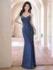 Split Evening Dress Slim-fitting Sexy Temperament Long Dress Party Backless Low-cut Hip-wrapped Dress New Suspender Long Dress