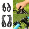 Mountain Bike Deputy Handle Replacement Horn Shape Adjustable Handlebar Thumb Grip Bicycles Extension Handlebar