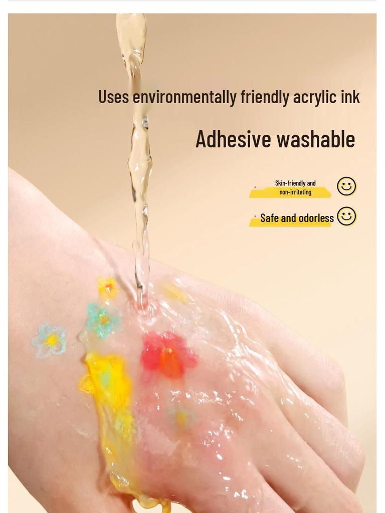Vodotěsný a nepropíjející akrylový fix s měkkým hrotem pro děti - Vrstvitelná a omyvatelná vodová tužka pro výtvarnou výchovu na základní škole