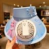 New Summer Fan Hat Adult Sun Hat Outdoor Leisure Sports Sun Protection Top Hat