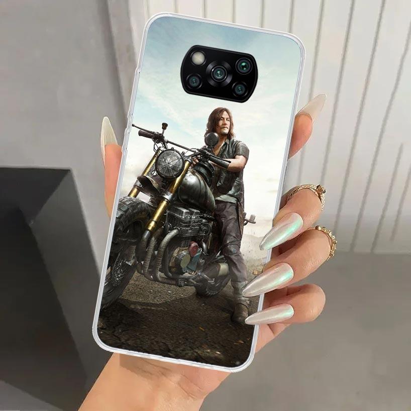 The Walking Dead Daryl Dixon Phone Case for Xiaomi Poco X7 X6 X5 X4 X3 Nfc F7 Ultra F6 F5 Pro F4 GT F3 M6 M5S M4 M3 Soft Print S