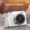 Autofocus Entry-Level CCD Camera 16x Zoom 64MP Photography Video Camcorder  Video Recording