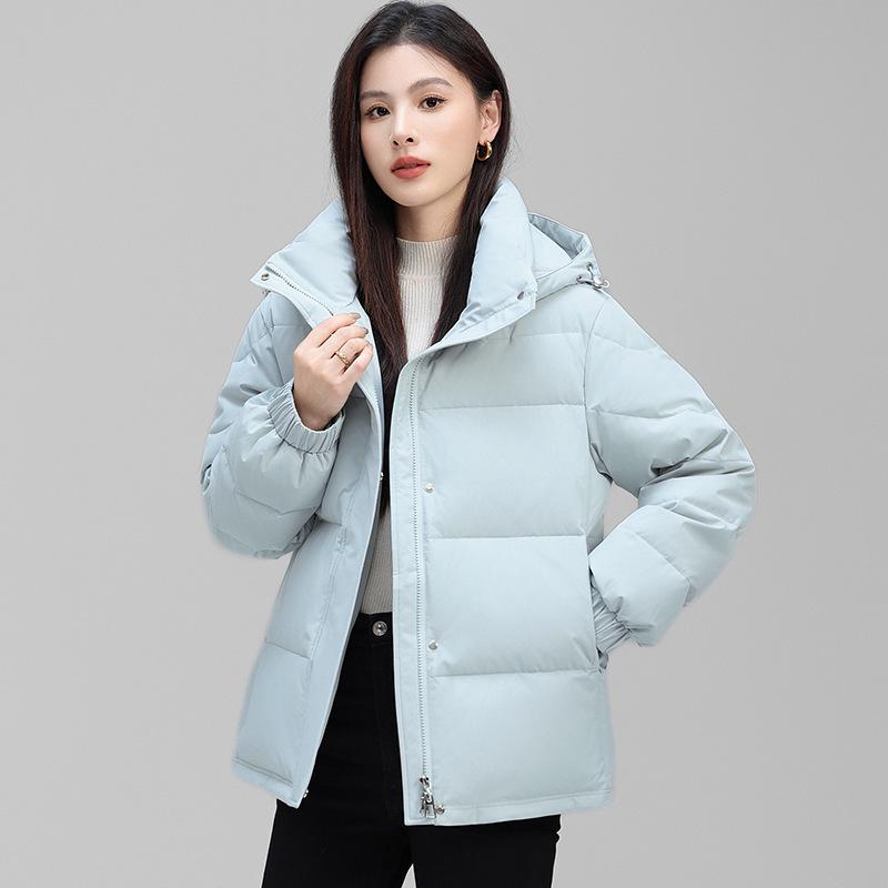 Brand Elegant Women's Classic Down Jacket - Stylish, Warm & Cold-Resistant Winter Coat