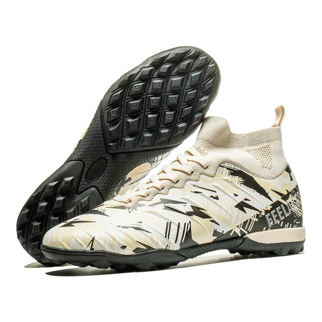 High-top football shoes, broken nails, artificial turf nails, leather feet, boys and girls, teenagers, students, training shoes