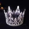 Bühnenauftritte Krönungsstück Schimmernde Strasssteine Kristall-Tiaras Kronen Haarschmuck Bühnenrequisiten Kronen Haarschmuck