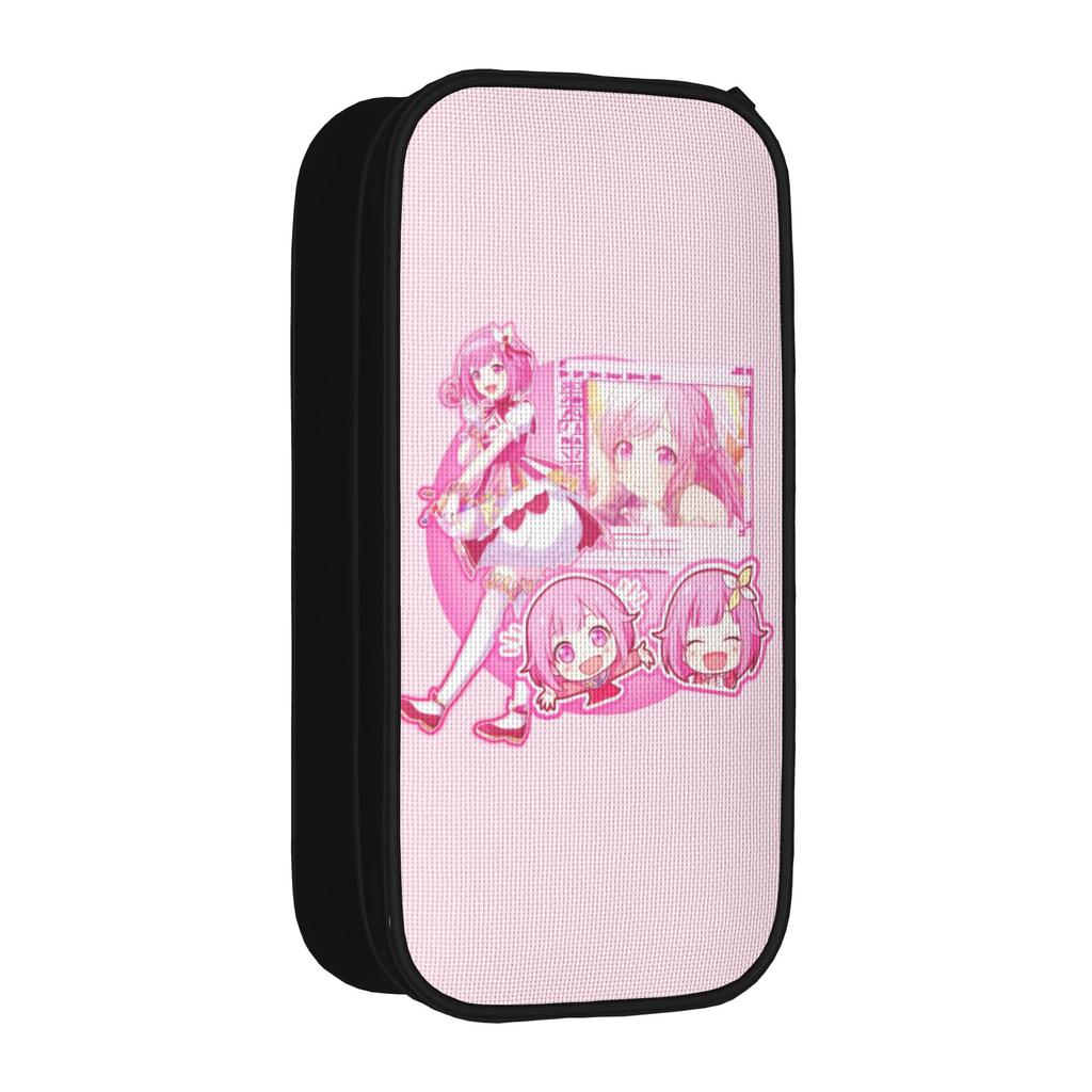 Emu Otori Pencil Cases Singer Anime Pencil Pouch Pen Box for Student Large Storage Bag Students School Cosmetic Stationery