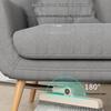 OJW Soft Bristle Broom & Dustpan Set