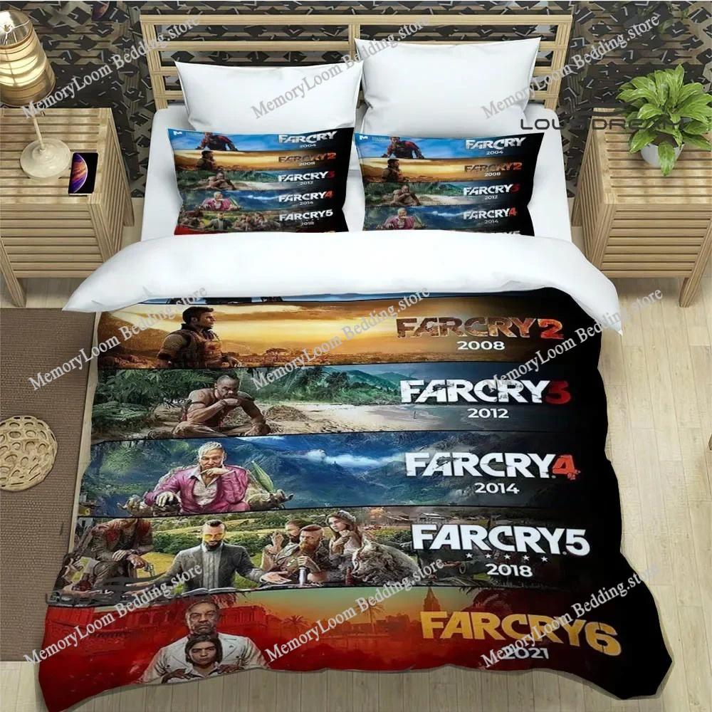 3D Game Farcry Printed Cartoon Bedding Sets Exquisite Bed Supplies Set Duvet Cover Bed Comforter Set Luxury Birthday Gift