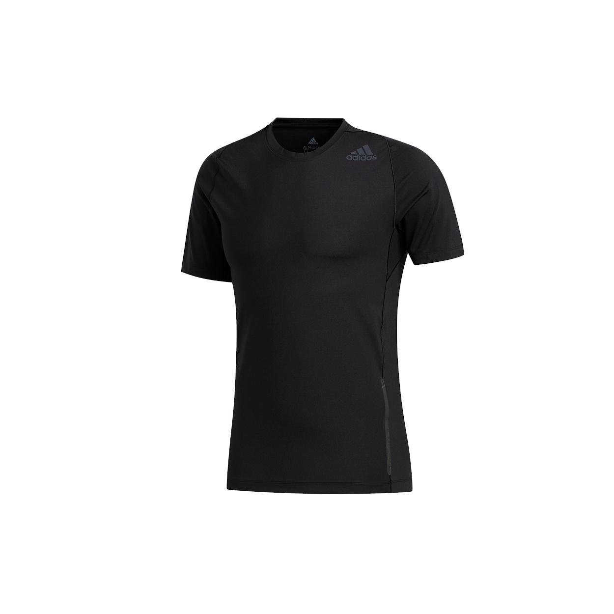 adidas Ask2 Prm Tee Ss Training Sports Tight Round Neck Short Sleeve Black Men s FJ6146 M