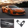Soft Carbon Fiber Window Lift Switch Panel Cover Trim For Chevrolet Corvette C8