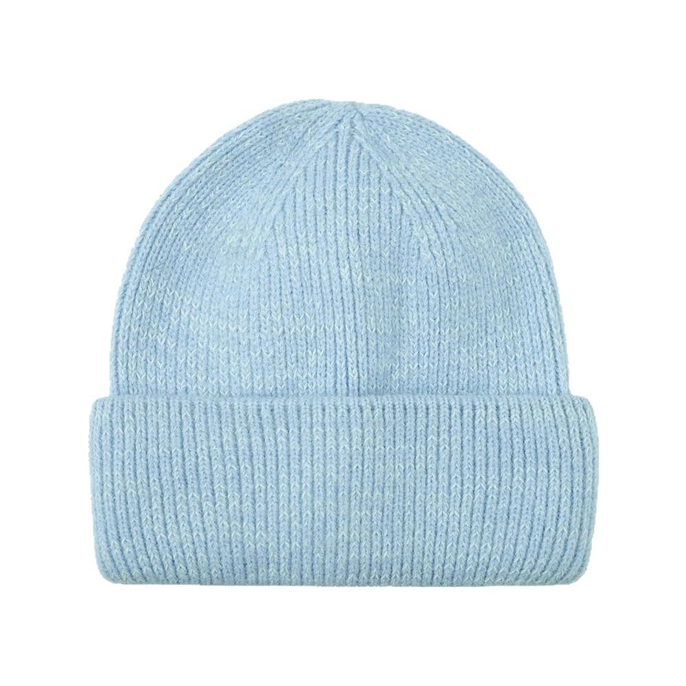 New Autumn and Winter Pure Cashmere Wool Hat for Women Warm Double Sided Thickened Versatile Casual Hat Fashionable Solid Color Knitted Hat