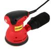 Orbital Sander, 5INCH 125MM 12600RPM  Random Orbital Sander, 12Pcs Sandpapers, Efficient Dust Collector, Idl for  , Sanding Down & ing Wood red