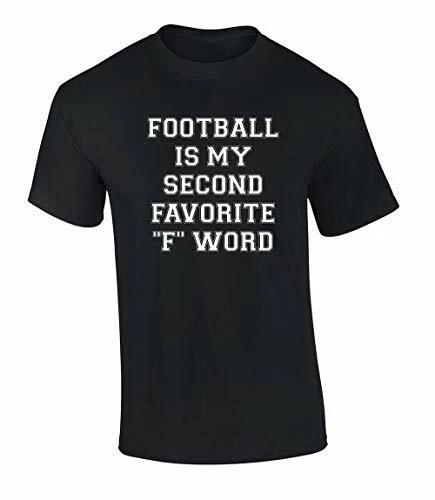 

Funny Football Second Favorite F Word Short Sleeve Tee Shirt Black L