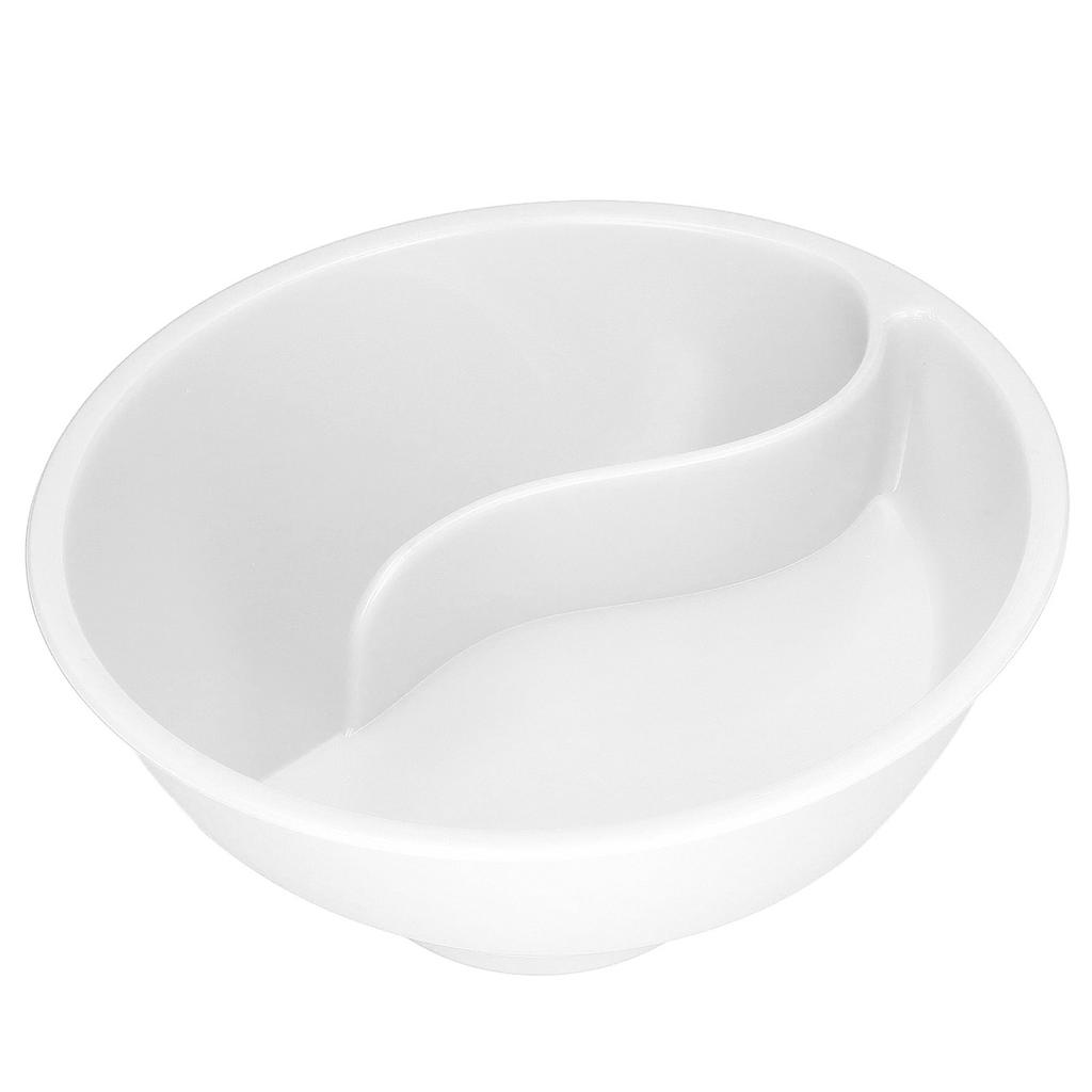 Cereal Divided Bowl Multipurpose BPA Free Stackable Separated Snack Bowl for Ice Cream Yogurt