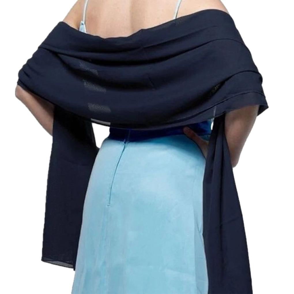 

Fashionable And Elegant Ladies Shawl Made With Chiffon Ladies Pashmina Scarf Chiffon Shawls чёрный