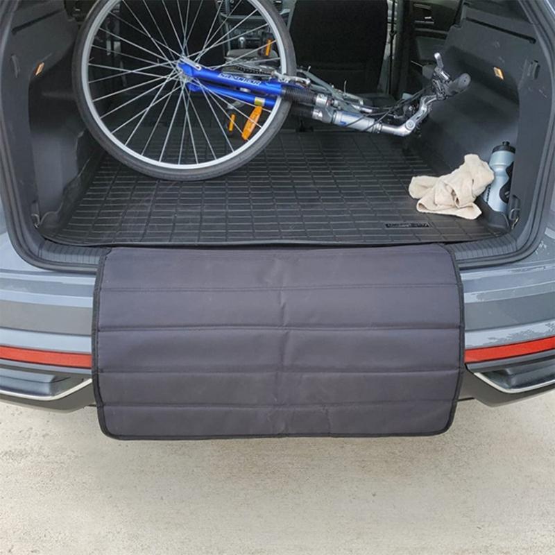 (1 Piece) Car Trunk Bumper Guard Pad - Scratch Resistant Mat for SUV, Sedan, Hatchback Loading, Waterproof Liner