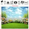 1 piece, Spring Flower Background Photo Props, Banner Decoration, Room Decoration, Party Background Decoration, Party Decoration