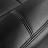For 2007-14 Chevy Silverado 1500 2500 HD Driver Bottom PU Leather Seat Cover Black