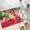 1pc Princess Strawberry Design Printed Area Rug Carpet for Bedroom Living Room Home Decor Rugs Mat Non Slip Mat Rug for Bedside