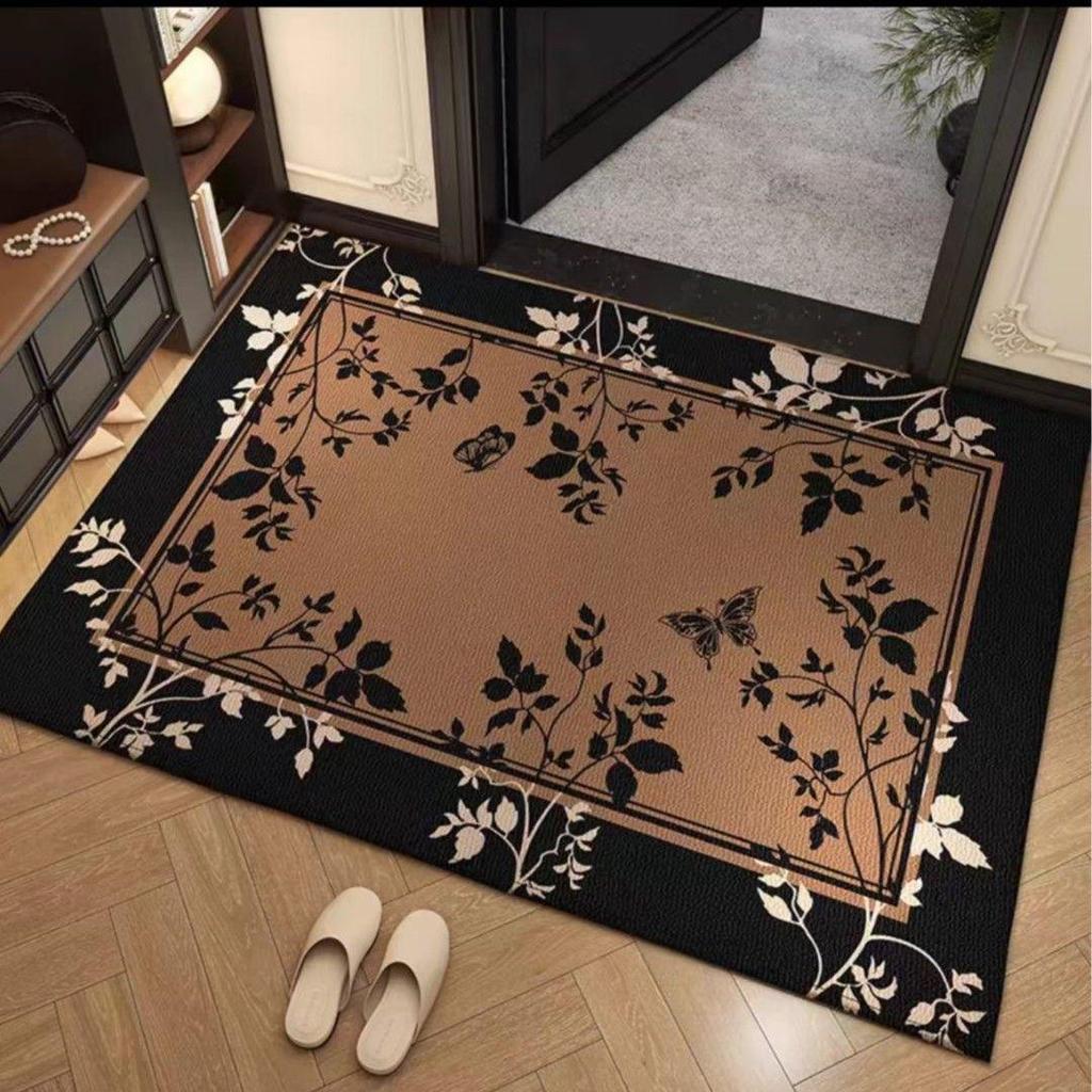 Luxury Anti-Slip Entrance Door Mat – Diatomaceous Earth Dust Removal Pad for Hallway & Shoe Area