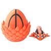3D Printed Dragon Egg Fidget Toy with Detachable Hatch and Dragon Figurine Durable Plastic Construction for Stress Relief and Focus Enhancement