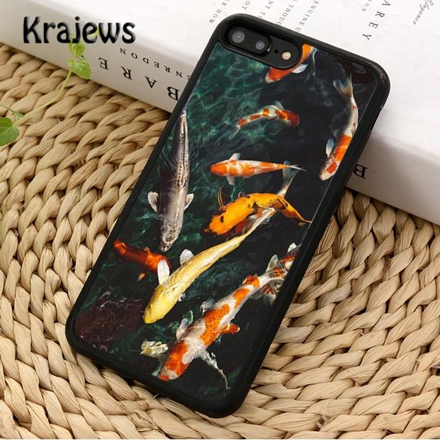 Japanische Koi-Fisch-Kunst Für iPhone 17 Air 16 Handyhülle Abdeckung 15 14 plus 12 13 pro max coque Schale Fundas