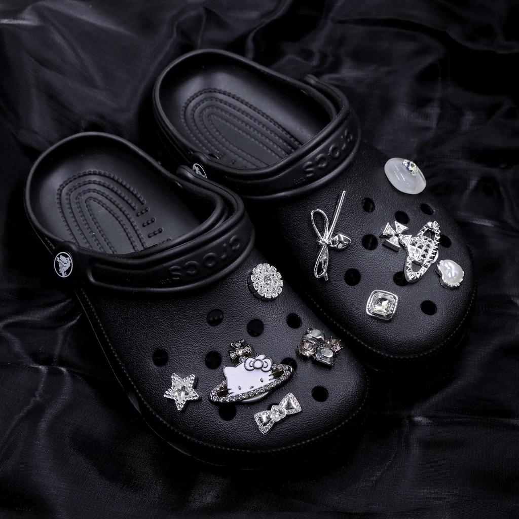Hello Kitty Crocs Cute Cartoon Shoe Charms: DIY Detachable Decorations
