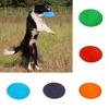 Assorted Tpr Frisbees Mix Of Colors Great For Training And Play Bite-resistant Pet Toy