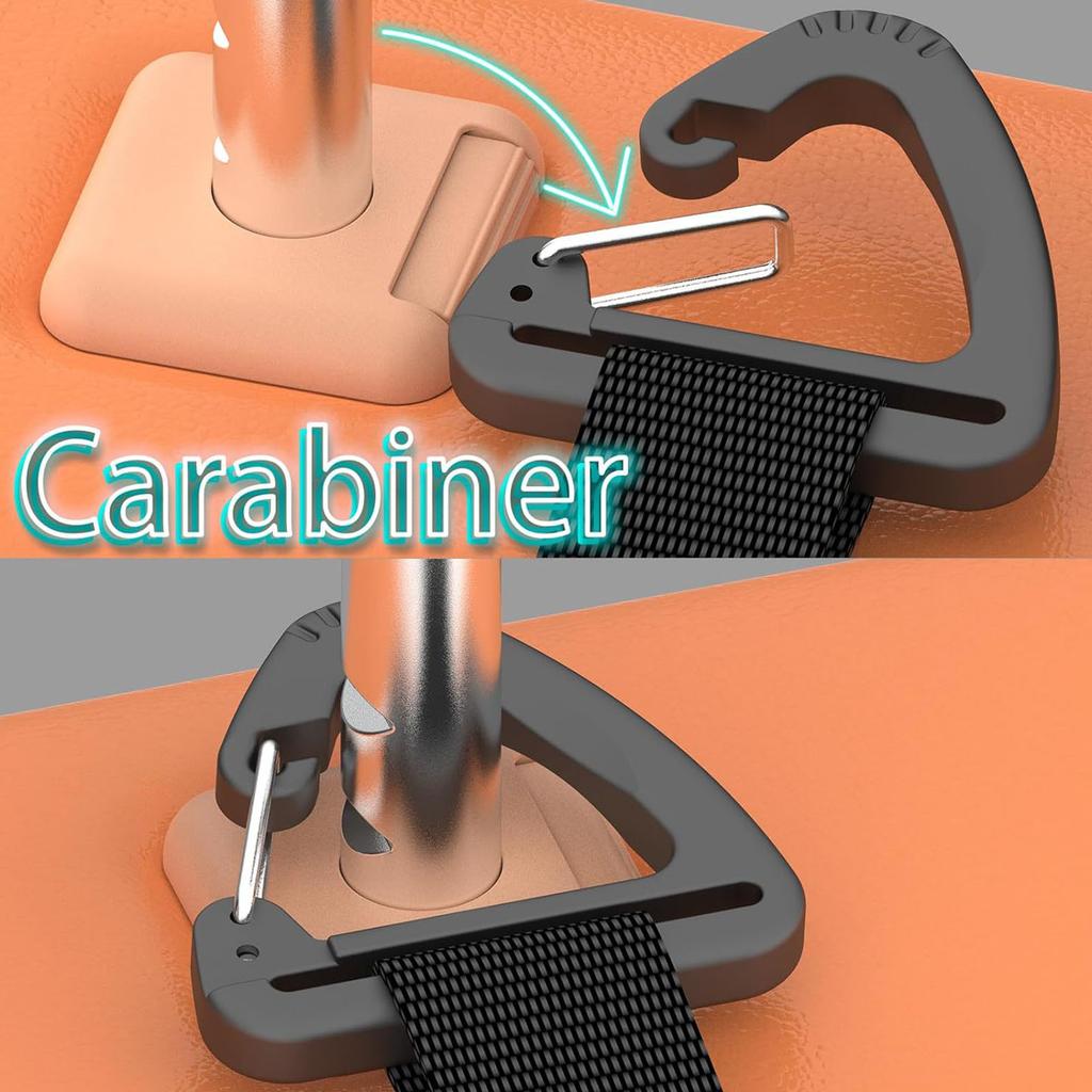 Pair Car Seats  Headrest Hook  Utility Seats  Hook  Adjustable Car Hook  Vehicle Headrest Hanger set for Secure Bag Storage