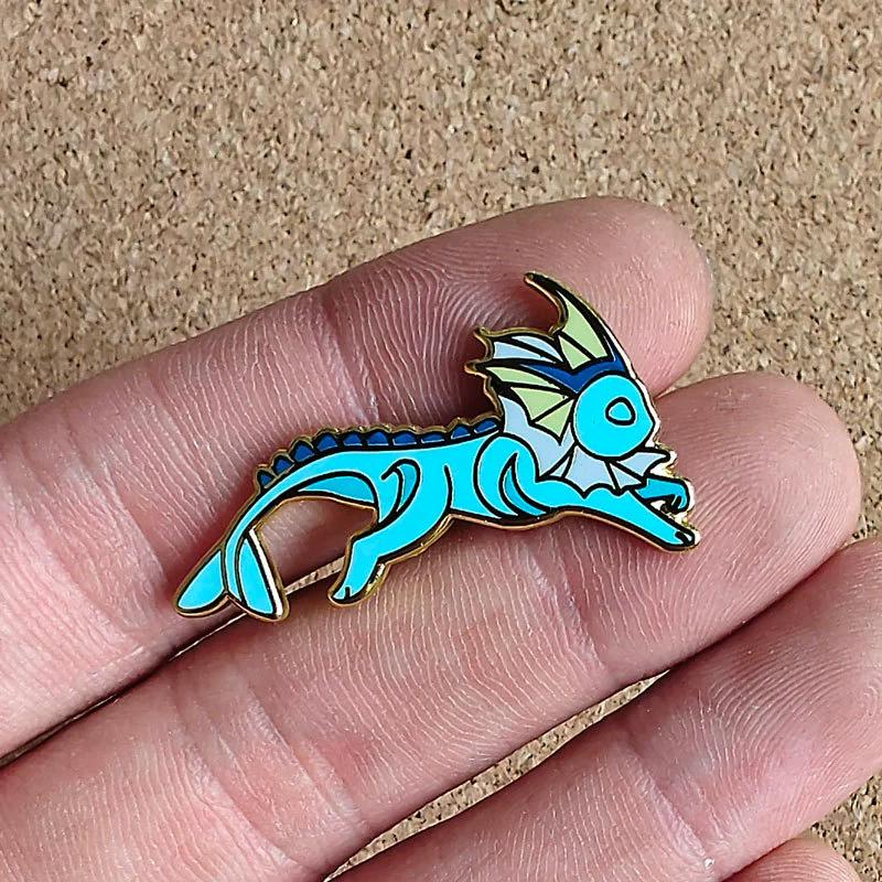 Pokemon Hard Enamel Pins Cute Anime Games Lapel Pins Women Men Brooch for Clothes Cute Badge Metal Jewelry Accessories Fans Gift