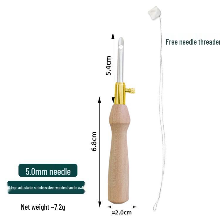 Russian Punch Needle Yarn & DIY Embroidery Tool for Cross Stitch & Coarse Weaving