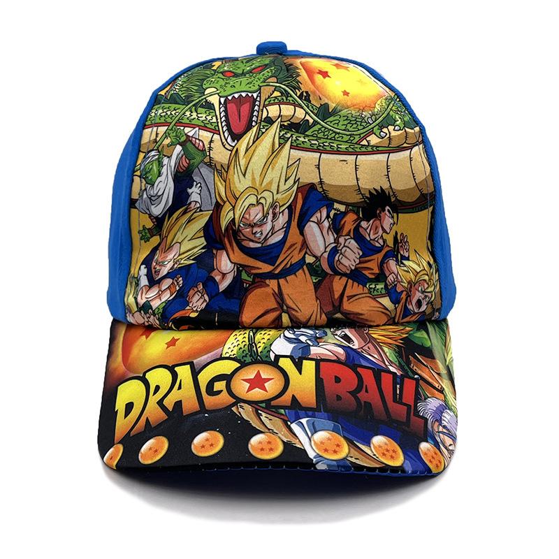 

Printed Cartoon Baseball Cap Children s Hat Cap Anime Sun Hat 2-7 Years Old Average size