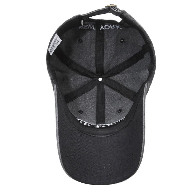 Hat Men's Trendy Casual Retro Baseball Cap Fashion Old Washed Cloth Sun Protection Sun Hat Korean Version Women's Cap