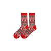 1 Pair New Santa Claus Men'S Socks Elk Tide Socks Christmas Tree Geometry Happy Funny Socks
