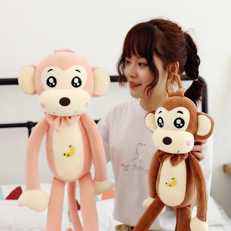 Cross-border Beibei Monkey Plush Toy Stuffed Animal Doll Children's Birthday Gift Wholesale