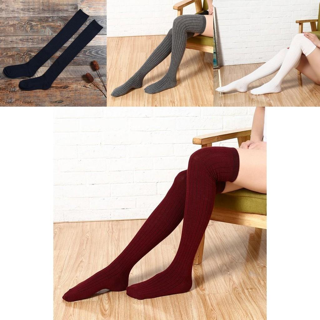 Warm And Comfortable Women Long Socks With Thick Knitted Fabric For Winter Wear