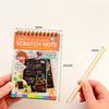 Children Graffiti Notebook DIY Scratch Drawing Toys Painting Book Black Early Learning-Focused Toy Fun Present