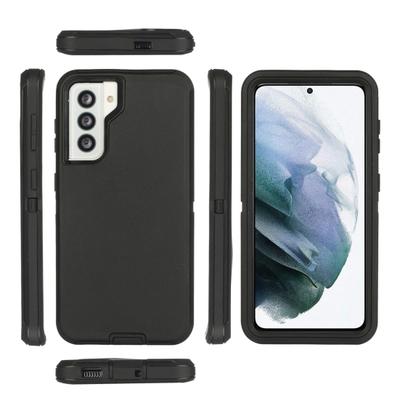 Phone Case for Samsung Shockproof Anti-Scratch Phone Case Cover with Raised Edges Dual-Layer Protection Sensitive Button Phone Case