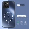 For OnePlus Nord 6 Case Integrated Magnetic Light-absorbing Fashion Ice Image Frosted Surface Shock Absorption Box