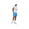 Logo Print Drawstring Straight Leg Casual Shorts Men Shorts Blue CT094-BLU